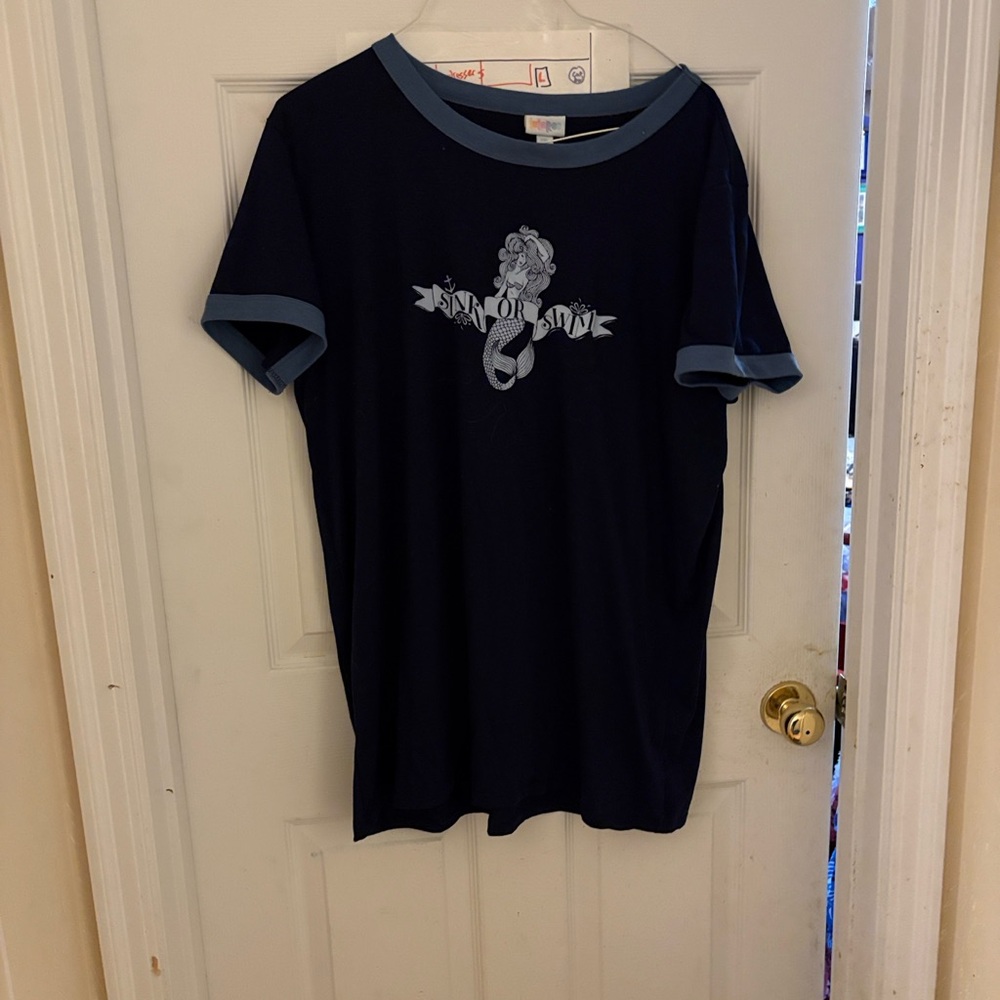 Bundle of Ocean: Mermaid themed tops- LuLaRoe, Torrid Women's Tops sz 18 - Picture 9 of 14